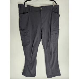 Duluth Trading Co Flex Fire Hose Cargo Pants Black Sz 42×30 Outdoor Utility